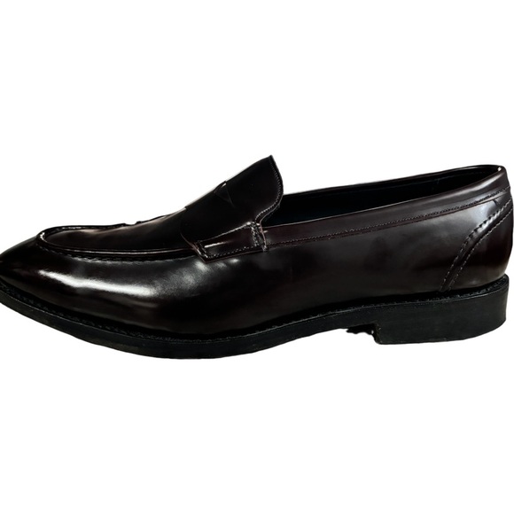 Allen Edmonds Men’s Dark Burgundy Leather Penny Loafers